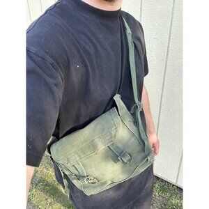 Vintage Military Bag/Messenger Khaki